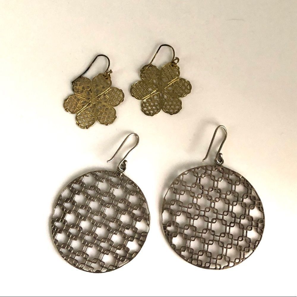 2 Pairs of Dangle Earrings for 18